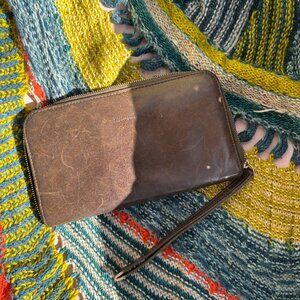 M0851 Brown Leather Wallet